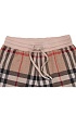 Бежевые шорты Burberry Check motif