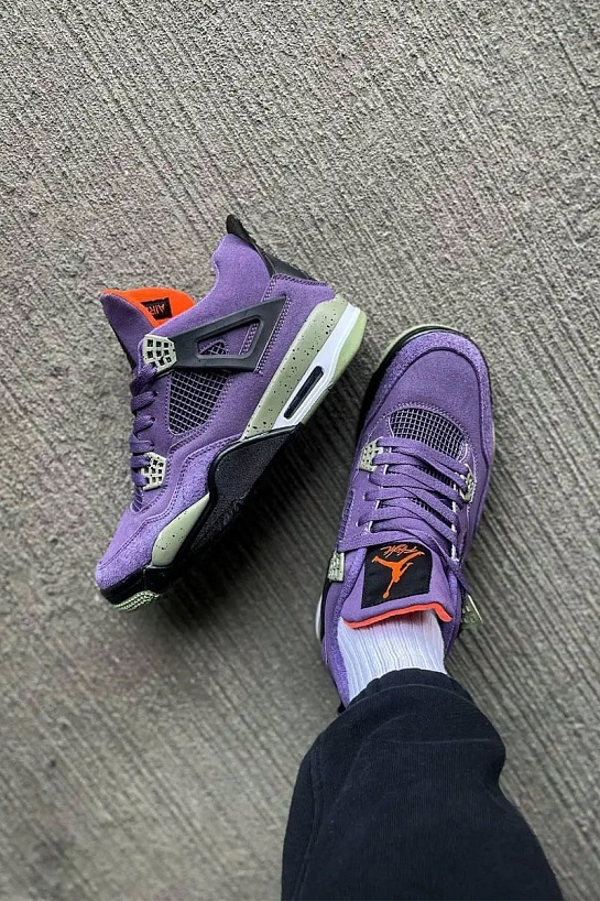 Кроссовки Nike Air Jordan 4 Retro "Canyon Purple"