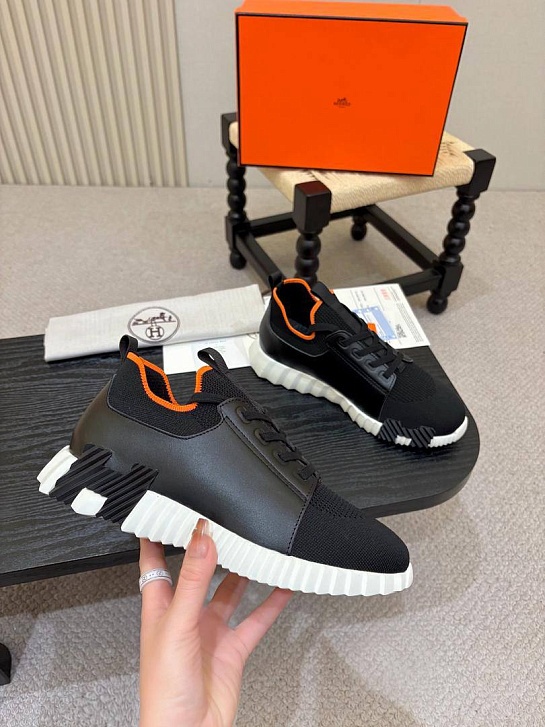 Мужские кроссовки Hermes Depart - Black
