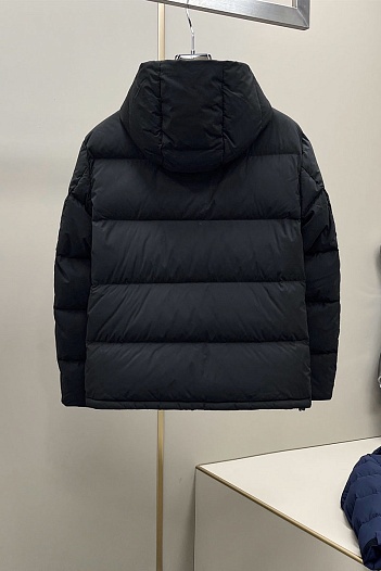 Мужской пуховик Prada Linea Rossa - Black   