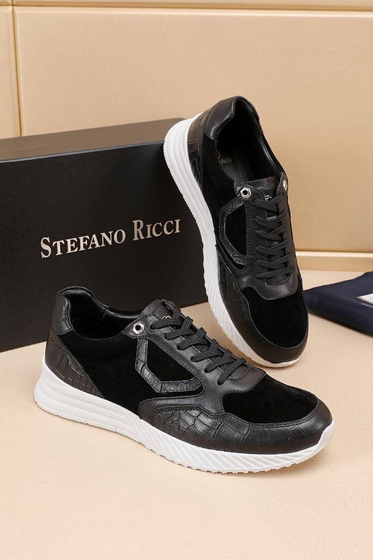 Мужские комбинированные кроссовки Stefano Ricci
