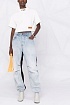 Белая футболка Heron Preston СТИЛЬ-logo cropped
