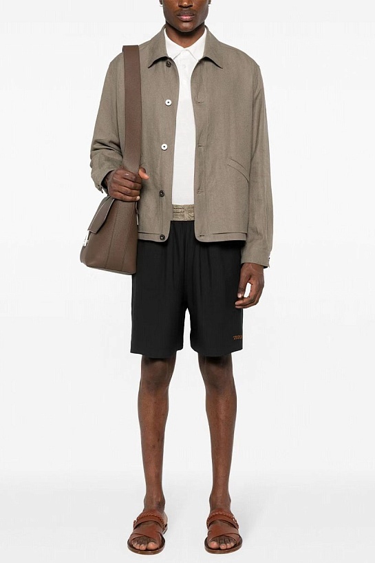 Шорты чёрного цвета Zegna premium