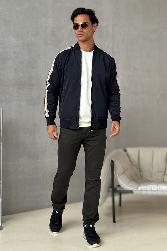 Ветровка тёмно-синего цвета Hugo Boss Coltrane