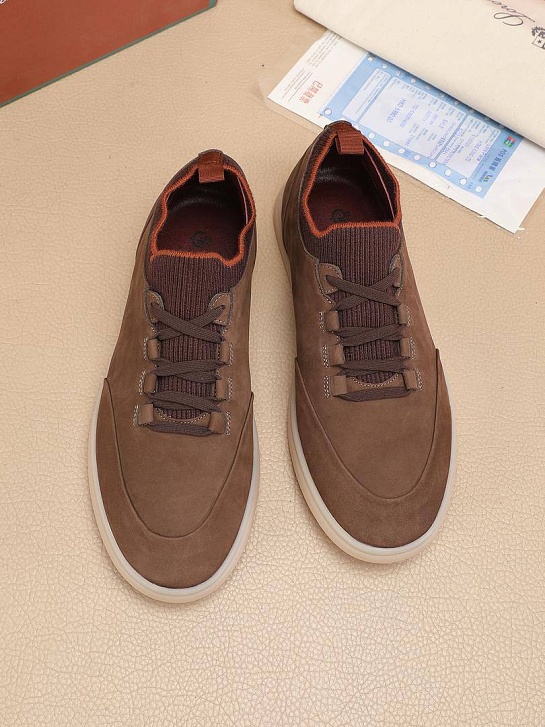 Мужские кроссовки Loro Piana Soho Walk - Brown