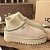 Женские замшевые ботинки UGG Tazz Platform - Beige