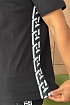 Чёрная мужская футболка Versace La Greca trim