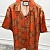Мужская рубашка Gucci logo all-over - Brown