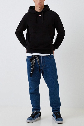 Мужское худи Diesel S-Ginn-Hood-D - Black   