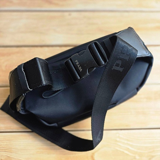 Сумка на пояс Prada 28x15 см - Black