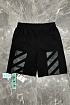Мужские чёрные шорты Off-White