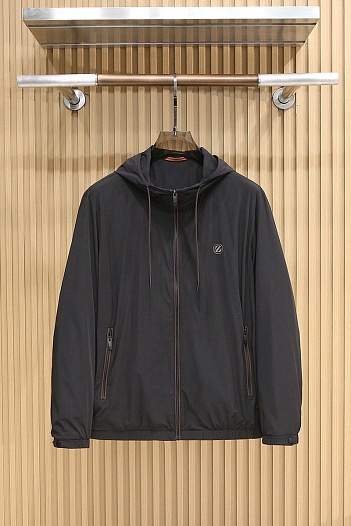 Ветровка чёрного цвета Zegna premium   