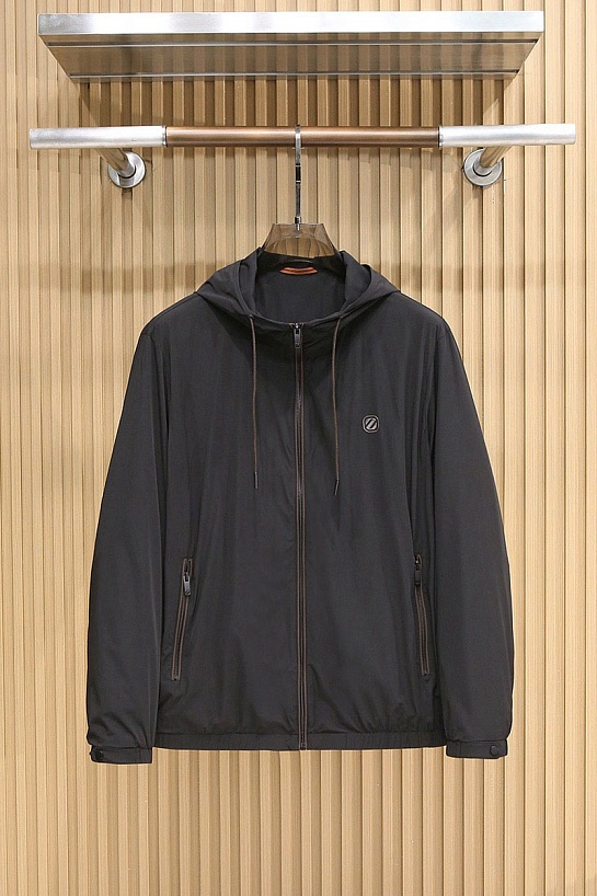 Ветровка чёрного цвета Zegna premium