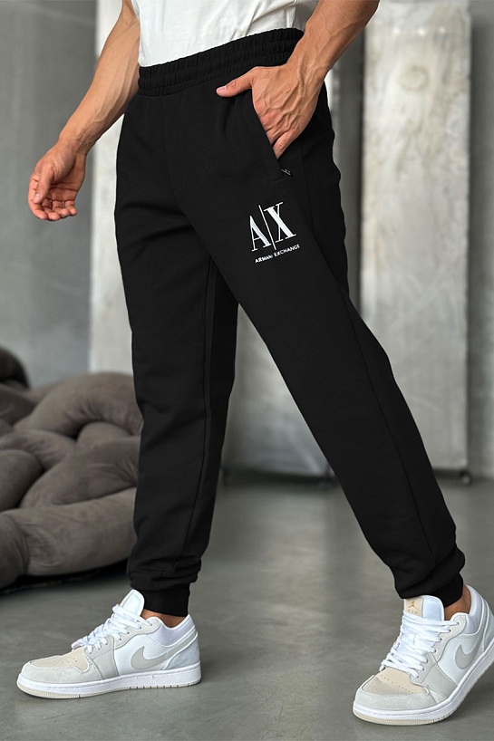 Спортивный костюм Armani Exchange logo-embroidered - Black