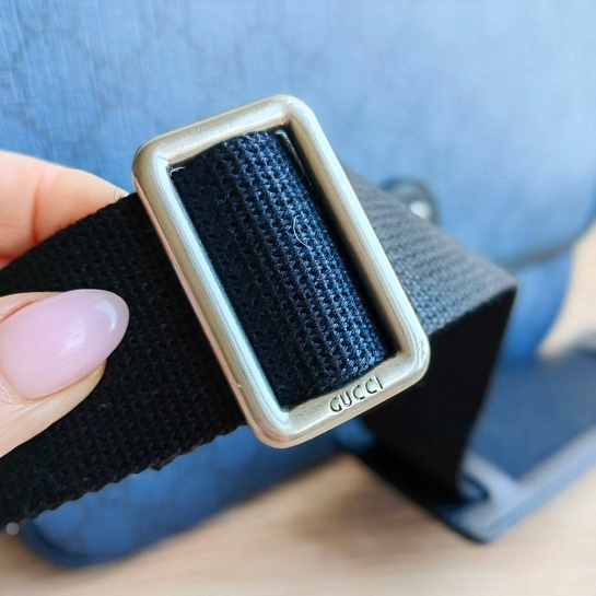 Мужская кожаная сумка-мессенджер Gucci Ophidia 25x20 см