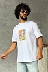 Белая оверсайз футболка Givenchy 4G Sun Print