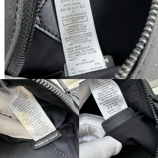 Текстильная сумка на пояс Burberry Sonny Premium 31x16x7.5 см