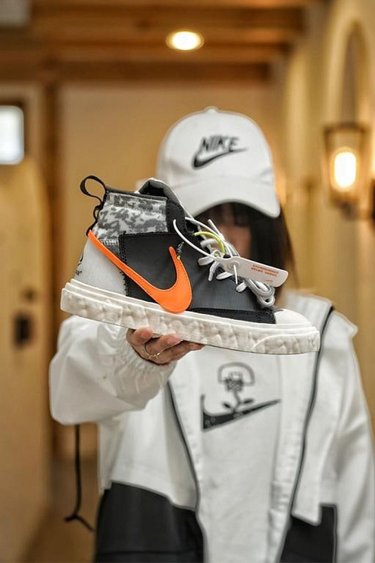 Кроссовки Nike Readymade x Blazer Mid - Black