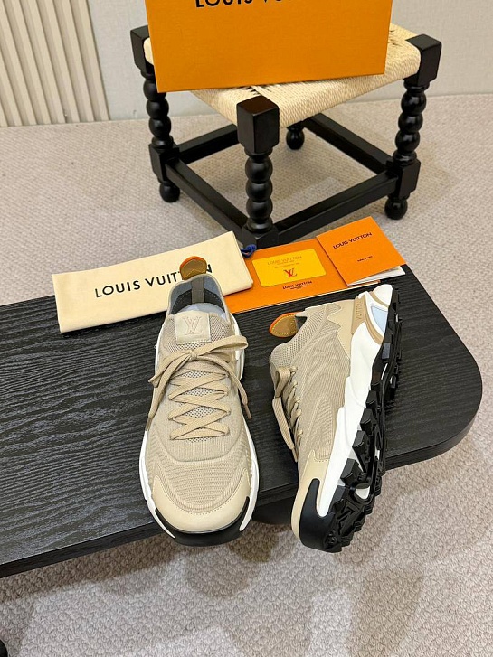 Мужские кроссовки Louis Vuitton Runner Tatic - Beige