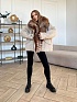 Женский пуховик с натуральным мехом Max Mara Premium