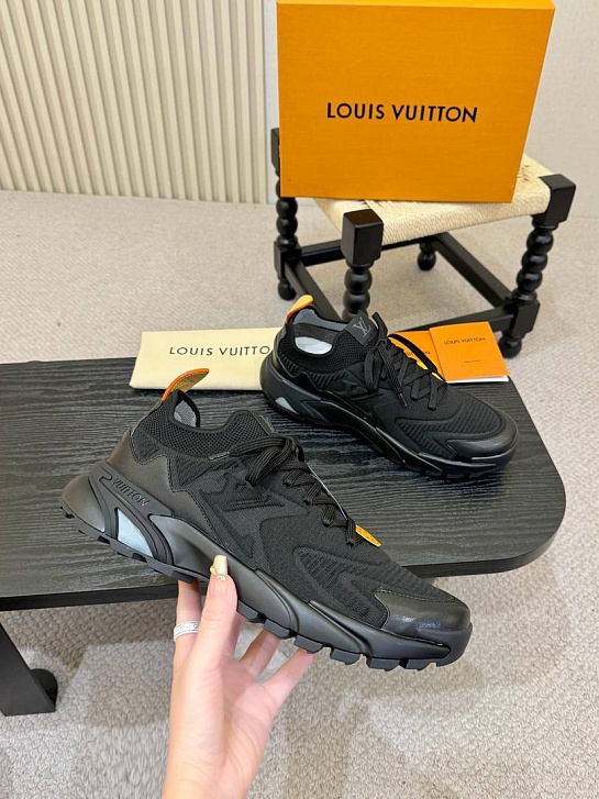 Мужские кроссовки Louis Vuitton Runner Tatic - Black