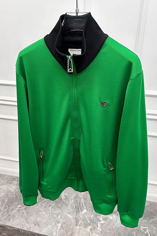 Мужская кофта Bottega Veneta зелёного цвета