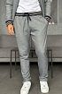 Спортивные штаны Loro Piana logo-embroidered - Blue / Grey