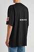 Чёрная оверсайз футболка Balenciaga x NASA