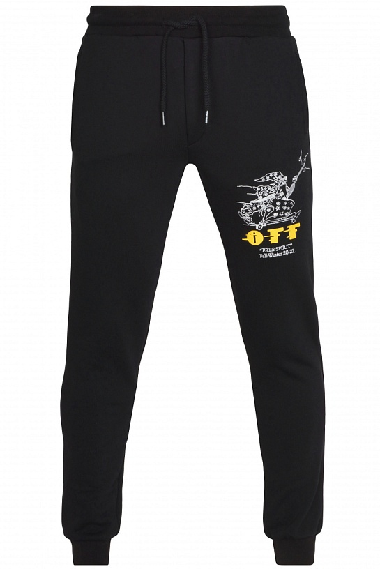 Мужские штаны Off-White Diag Free Spirit - Black
