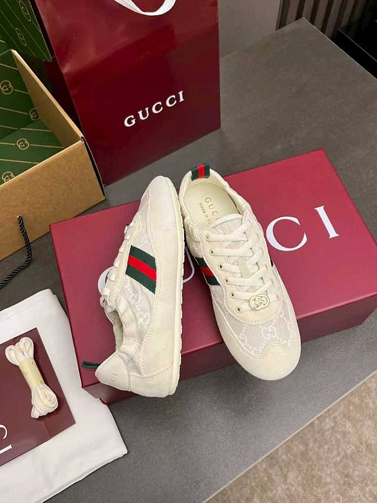 Женские кроссовки Gucci GG Shift premium