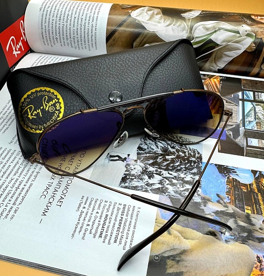 Солнцезащитные очки Ray-Ban Aviator Large Metal