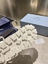 Женские кожаные сандалии Prada Monolith - White