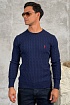 Мужской джемпер Polo Ralph Lauren cable-knit - Navy