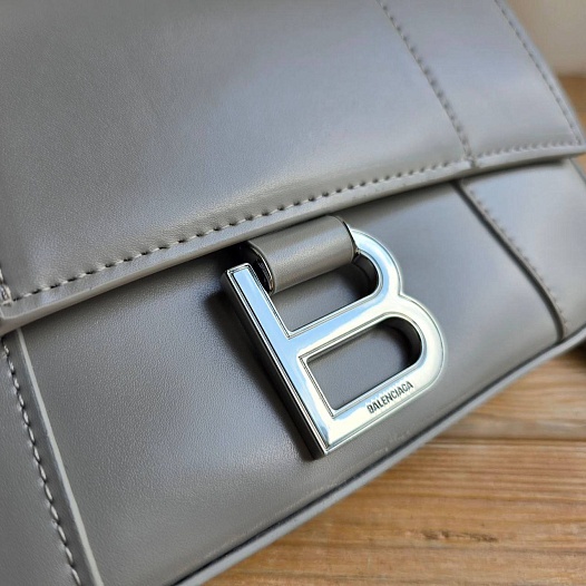 Кожаная сумка Balenciaga Hourglass 22x13 см   