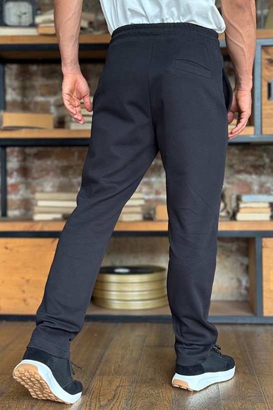 Спортивные штаны Loro Piana logo-embroidered - Black