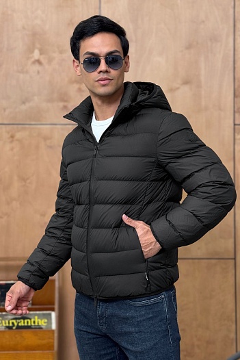 Мужской пуховик Moncler Jeluz - Black   