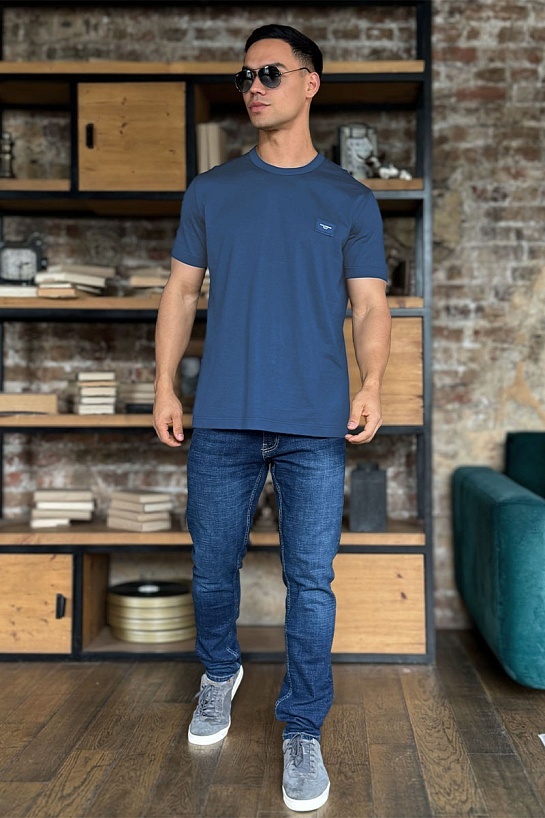 Мужская футболка Dolce & Gabbana Premium - Misty Blue