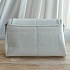 Женская кожаная сумка Prada 33x20 см - White