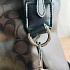 Кожаная дорожная сумка Coach monogram 45x20 см