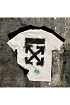 Мужская белая футболка Off-White "Pen Arrows"