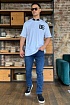 Мужские тёмно-синие джинсы Hugo Boss slim fit