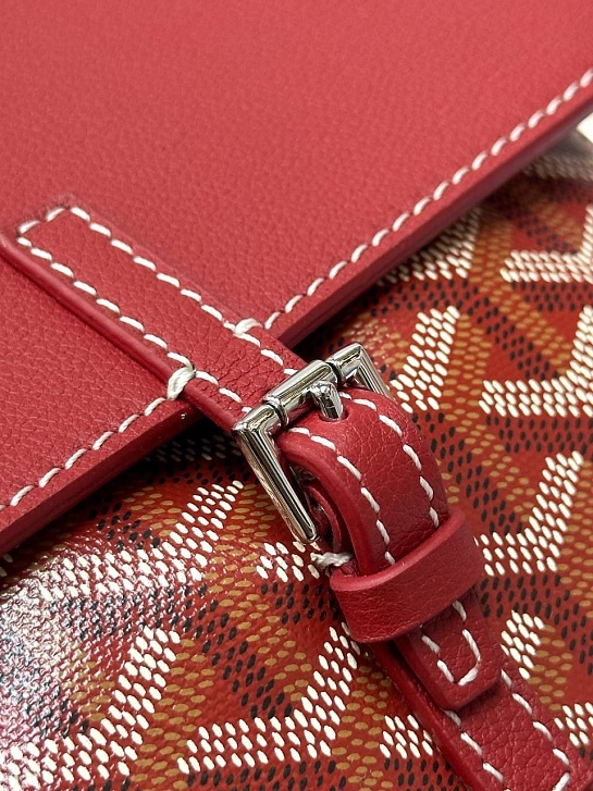 Женский рюкзак Goyard Alpin Mini Premium 23x19x9.5 см - Red
