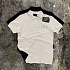 Мужское белое поло Dsquared2 ICON silver-logo