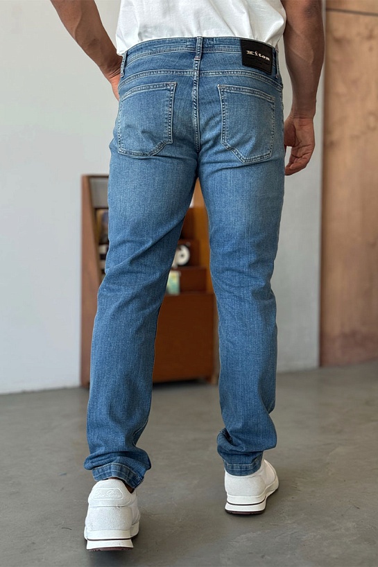 Мужские синие джинсы Kiton