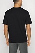 Чёрная футболка Emporio Armani logo-print