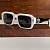 Солнцезащитные очки Chrome Hearts square-frame - White