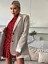 Женский пиджак MIU MIU бежевого цвета