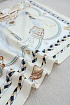 Платок Hermes Harnais de Coeur premium 87x88 см