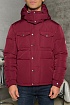 Мужской пуховик Moncler Fornas - Burgundy