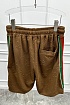 Мужские шорты Gucci GG Monogram - Brown